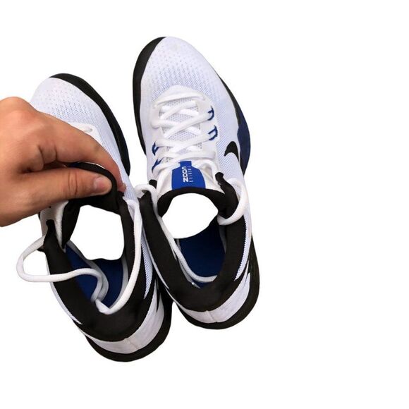 Rare 2017 nike zoom evidence 'White varsity royal' size 8 - Picture 15 of 16